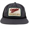Adult Miller High Life Logo Woven Label Hat - 2 of 4