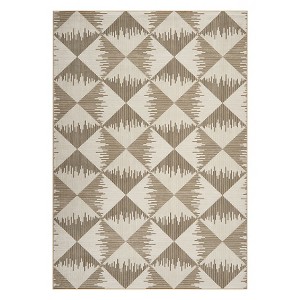 Coolmee Washable Area Rugs for Living Room Non Slip Low Pile Modern Geometric Farmhouse Dining Room Carpets for Bedroom Dorm - 1 of 4