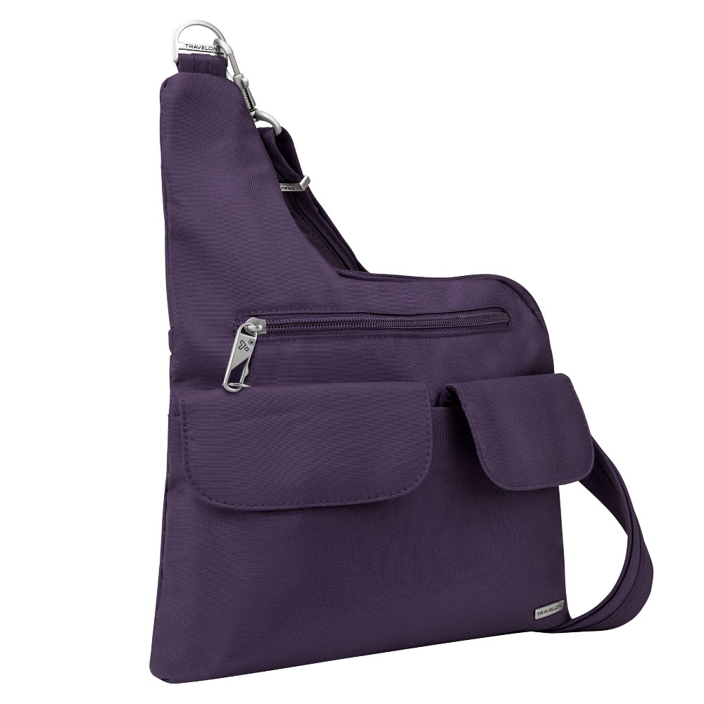 Photos - Women Bag Travelon RFID Anti-Theft Crossbody - Purple