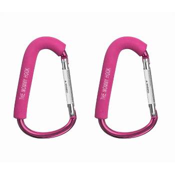 The Mommy Hook Stroller Accessory - 2pk Pink