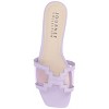 Journee Collection Womens Jamarie Slip On Slide Flat Sandals - 4 of 4