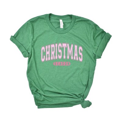 Simply Sage Market Women's Pink Christmas Season Short Sleeve Graphic Tee
