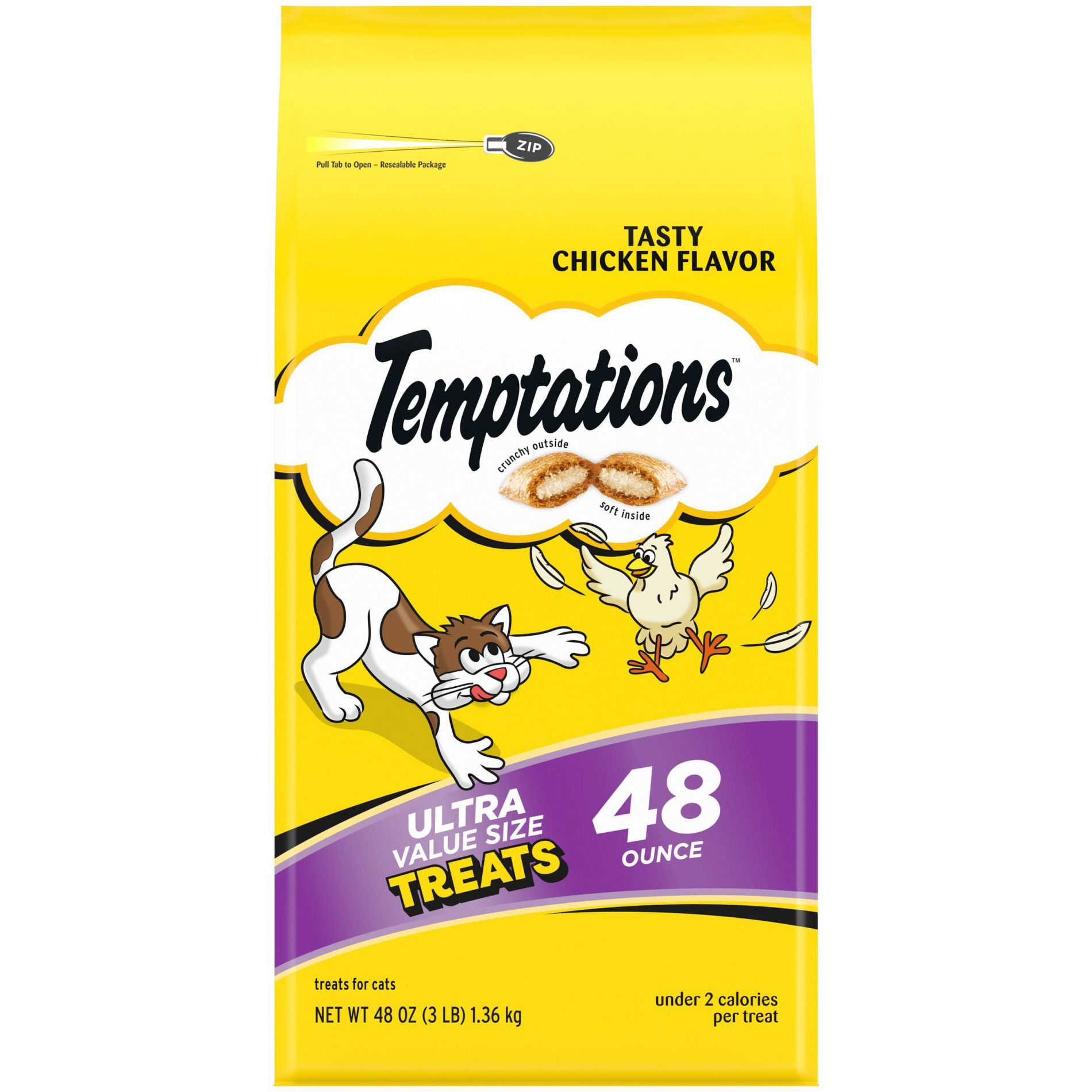 Temptations Tasty Chicken Crunchy Cat Treats