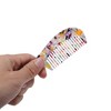 Unique Bargains Durable Marble Texture Large Tooth Comb 1 Pc - 4 of 4