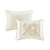 Lyngins 7-Piece Queen Comforter Set, Tufted Design Bedding Set, Quilt Bedding Set with Shams, Pillows & Bed Skirt, Hypoallergenic - 2 of 4
