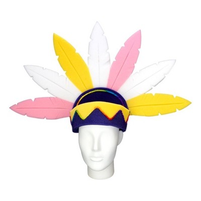 Foam Party Hats Feathers Princess Hat