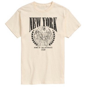 Men's - Marvel - Avengers NYC Short Sleeve Graphic T-Shirt - 1 of 4