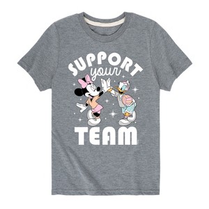 Boys' - Disney - Support Your Team Short Sleeve Graphic T-Shirt - 1 of 4