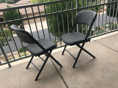 Lifetime padded folding online chairs