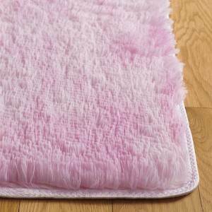 Rainbow Shag RBO100 Flatweave-Power Loomed Skid-Resistant Indoor Rugs - Safavieh - 1 of 4