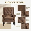 Dexmalle Modern Accent Chair with Sturdy Wood Legs - 4 of 4