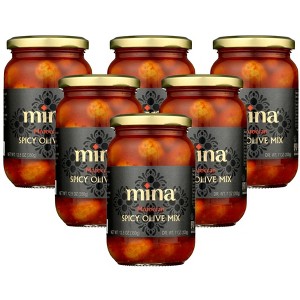 Mina Moroccan Spicy Olive Mix - Case of 6/12.5 oz - 1 of 4