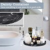 Hub Styler Marble Black Resin Round Tray - 4 of 4