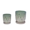 Vynxaria Modern Ceramic Flowerpot - Elegant Planter for Indoor & Outdoor Use - 4 of 4