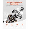 VEVOR Vacuum Pump, 5 CFM, HVAC Single Stage Rotary Vane Vacuum Pump, for R134a R22 R410a Systems, Auto AC Vacuum Pump Kit with Oil Bottle, Orange - 4 of 4