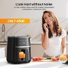 5QT Air Fryer with LED Display - Multi-Cook Function, 50dB Quiet Operation, Auto Shut-Off, Dishwasher Safe Basket - 2 of 4