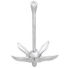 VidaXL Folding Anchor Silver 8.8 lb Malleable Iron - 3 of 4
