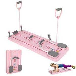 Portable Pilates Reformer Board for Home Workout - Foldable Mini Pilates Machine for Women, 400Lbs Capacity, Multifunctional Core Slider Board - 1 of 4