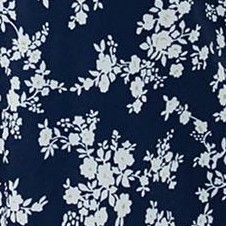 navy blue floral