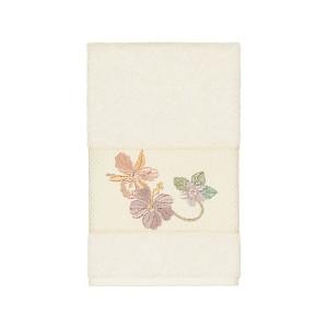 Linum Home Textiles 100% Turkish Cotton CAROLINE Embellished Towel Set - 1 of 1