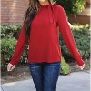 Women's Tie Neck Tara Top - Tickled Teal - 2 of 3