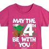 Girls' - Star Wars - Yoda May The 4Th Fitted Short Sleeve Graphic T-Shirt - 2 of 4