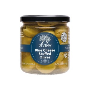 Divina Olives Stuffed with Blue Cheese - 7.8oz - 1 of 3