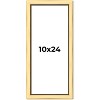 PosterPalooza | Panoramic Simple Gold Picture Frame - UV Acrylic, Foam Board Backing, Hanging Hardware - 2 of 4