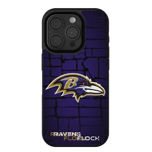 NFL AFC Teams Brick Wall Bump Cell Phone Case for Apple iPhone - 1 of 4