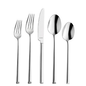 Amefa Metropole 20-Piece Premium 18/10 Stainless Steel Flatware Set, High Gloss Mirror Finish, Silverware Set Service for 4, Rust Resistant Cutlery - 1 of 4
