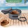 Travel & Storage Hat Box – Collapsible Organizer Case with Handles, Perfect for Cowboy Caps & Women’s Hat Closet Storage - 4 of 4
