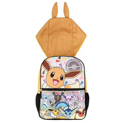 Pokemon Backpack Eevee Evolutions Laptop School Travel Backpack  Multicoloured : Target