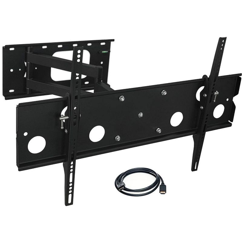Mount-It! Articulating TV Wall Mount Low-Profile Full Motion Design for 32 - 75 in. Screen LCD LED 4K Flat Panel Screen TVs | 175 lbs. Weight Capacity, 3 of 9