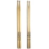 ChromaCast 2B & 5B USA Made Hickory Drumsticks 2 Pairs - Wood Tipped - Drum Sticks Tour Tested by Pro Drummers - Real American Hickory Wood - 2 of 3