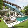 Maria 9Ft uv-cut Patio Cantilever Umbrella for Garden, Poolside, Outdoor Furniture - Maison Boucle - 2 of 4