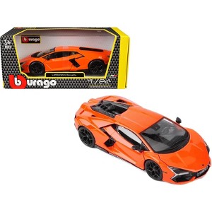 Lamborghini Revuelto Orange "Italian Design" Series 1/24 Diecast Model Car by Bburago - 1 of 4