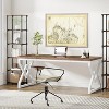 Tribesigns 63" Office Computer Desk, Executive Desk Workstation - 3 of 4