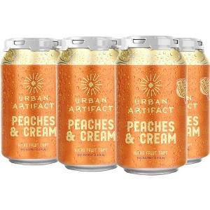 Urban Artifact Peaches & Cream - 6pk/11.2 fl oz Cans - 1 of 3