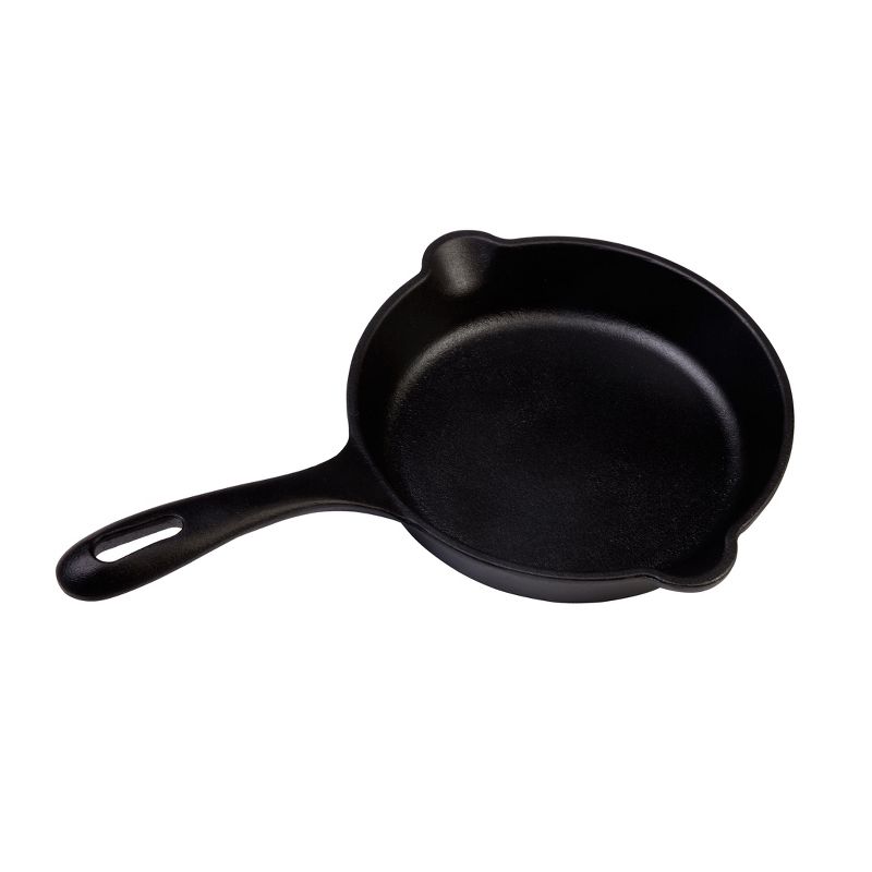 Victoria Small Preseasoned Cast Iron Egg Skillet and Tapas Pan - 6.5", 5 of 12