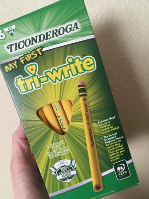 Ticonderoga My First Tri-Write Pencils without Eraser, Primary Size Wo —  TYCA I.E.