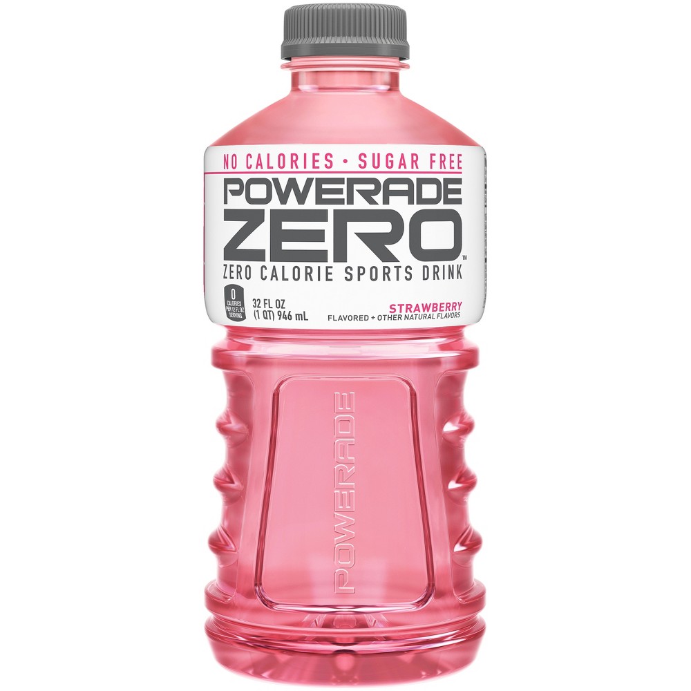 UPC 049000050707 product image for Powerade Zero Strawberry Sports Drink - 32 fl oz Bottle | upcitemdb.com