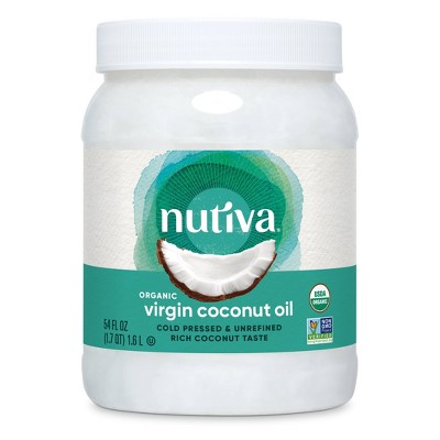 Nutiva Virgin Organic Coconut Oil - 54oz