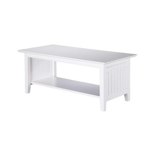 AFI Furnishings Nantucket Coffee Table White - 1 of 4