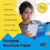 PPD 100 Sheets Inkjet Glossy Brochure and Flyer Paper 8.5x11 Professional Quality Double Sided Instant Dry and Water-Resistant (PPD-72-100) - 3 of 4