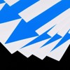 Unique Bargains Directional Sign PVC Adhesive Removable Small Arrow Sticker 4 Sheet - 4 of 4