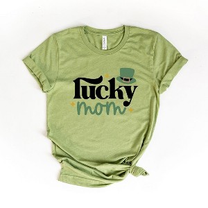 Simply Sage Market Women's Lucky Mom Short Sleeve Graphic Tee - 1 of 4