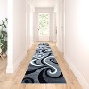 Masada Rugs Sophia Collection Modern Contemporary Hand Sculpted Area Rug - 2 of 4