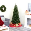 Nearly Natural 6.5-ft Cashmere Slim Artificial Christmas Tree with 660 Bendable Branches - 4 of 4