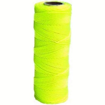 Bon Tool 81-195 Line - Nylon 15 Twist - 1000 Foot Neon Yellow