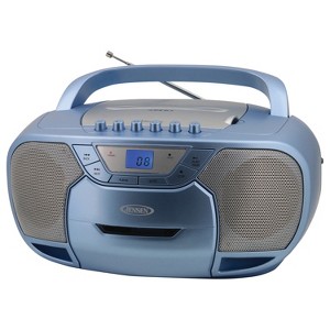 JENSEN® CD-590 1-Watt Portable Stereo CD and Cassette Player/Recorder with AM/FM Radio and Bluetooth® - 1 of 4